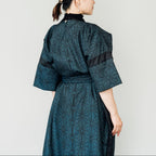 Dress made with Oshima Tsumugi K223