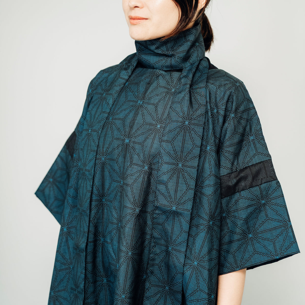 Dress made with Oshima Tsumugi K223