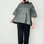Top made with Oshima Tsumugi K140