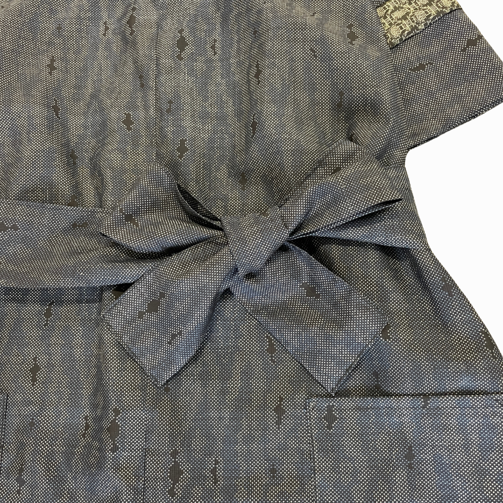 大島紬を使用したワンピース K153