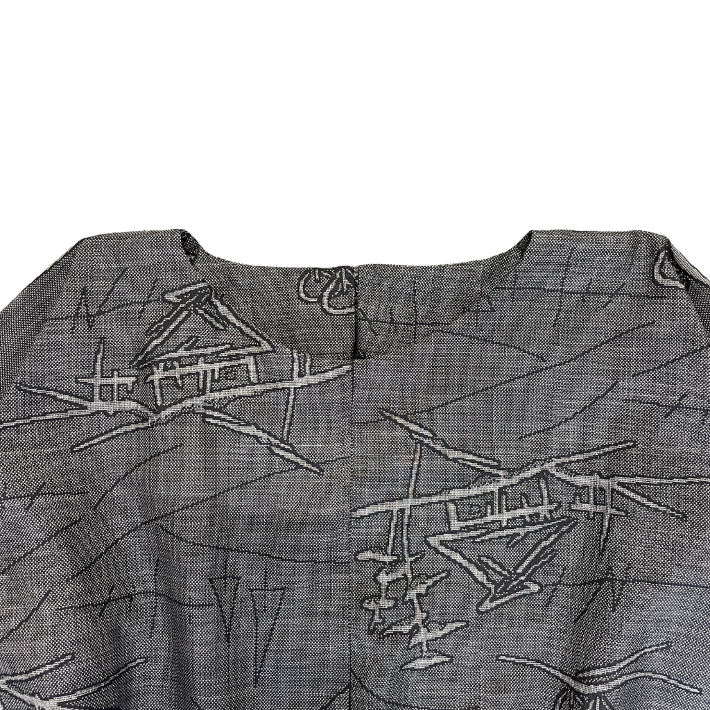 大島紬を使用したワンピース K173