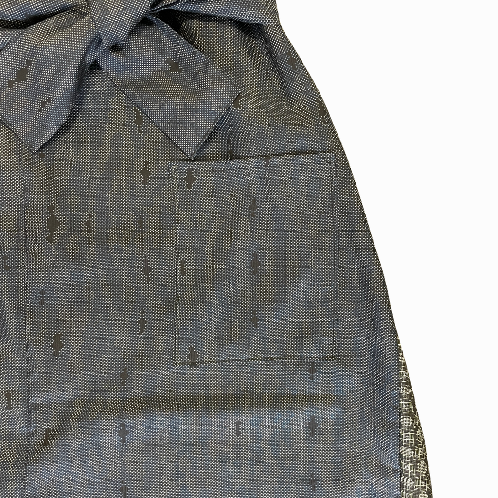 大島紬を使用したワンピース K153