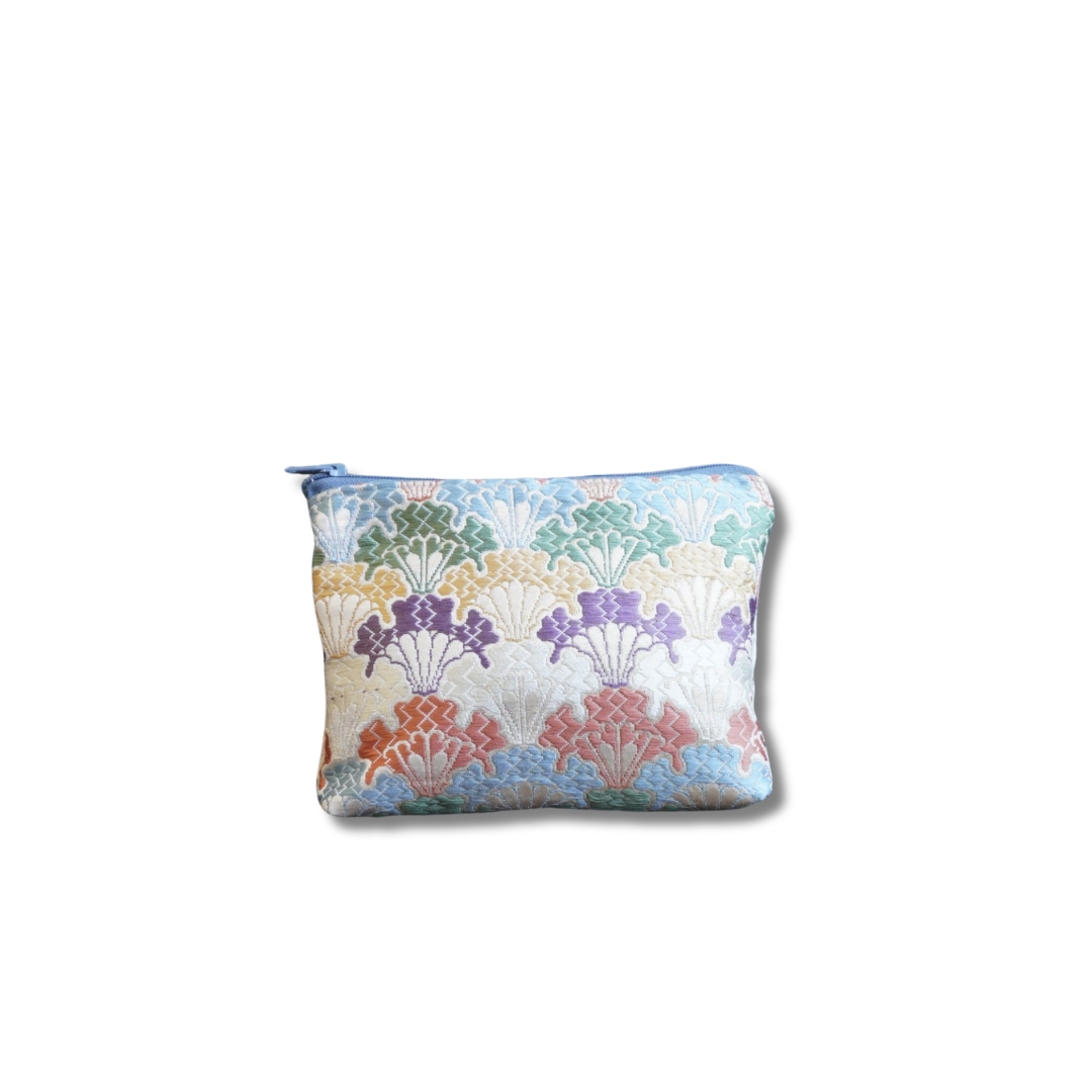 着物帯を使用したポーチ　K228