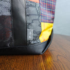 パッチワーク仕様のトートバッグ K157