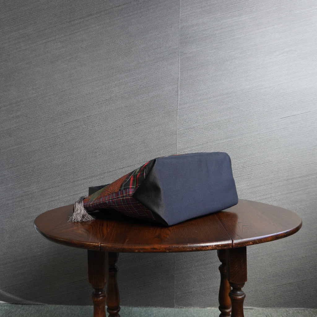 パッチワーク仕様のトートバッグ K157