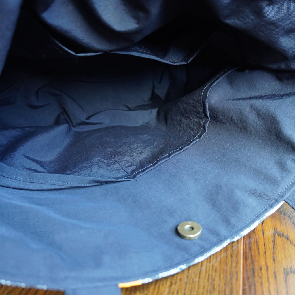 パッチワーク仕様のトートバッグ K157