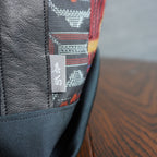 パッチワーク仕様のミニトートバッグ K159