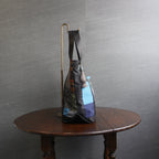 パッチワーク仕様のトートバッグ K163