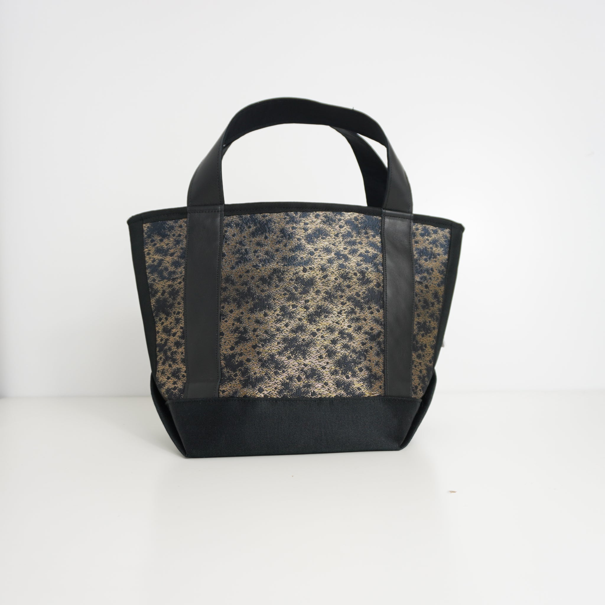 着物帯を使用したミニトートバッグ　K217