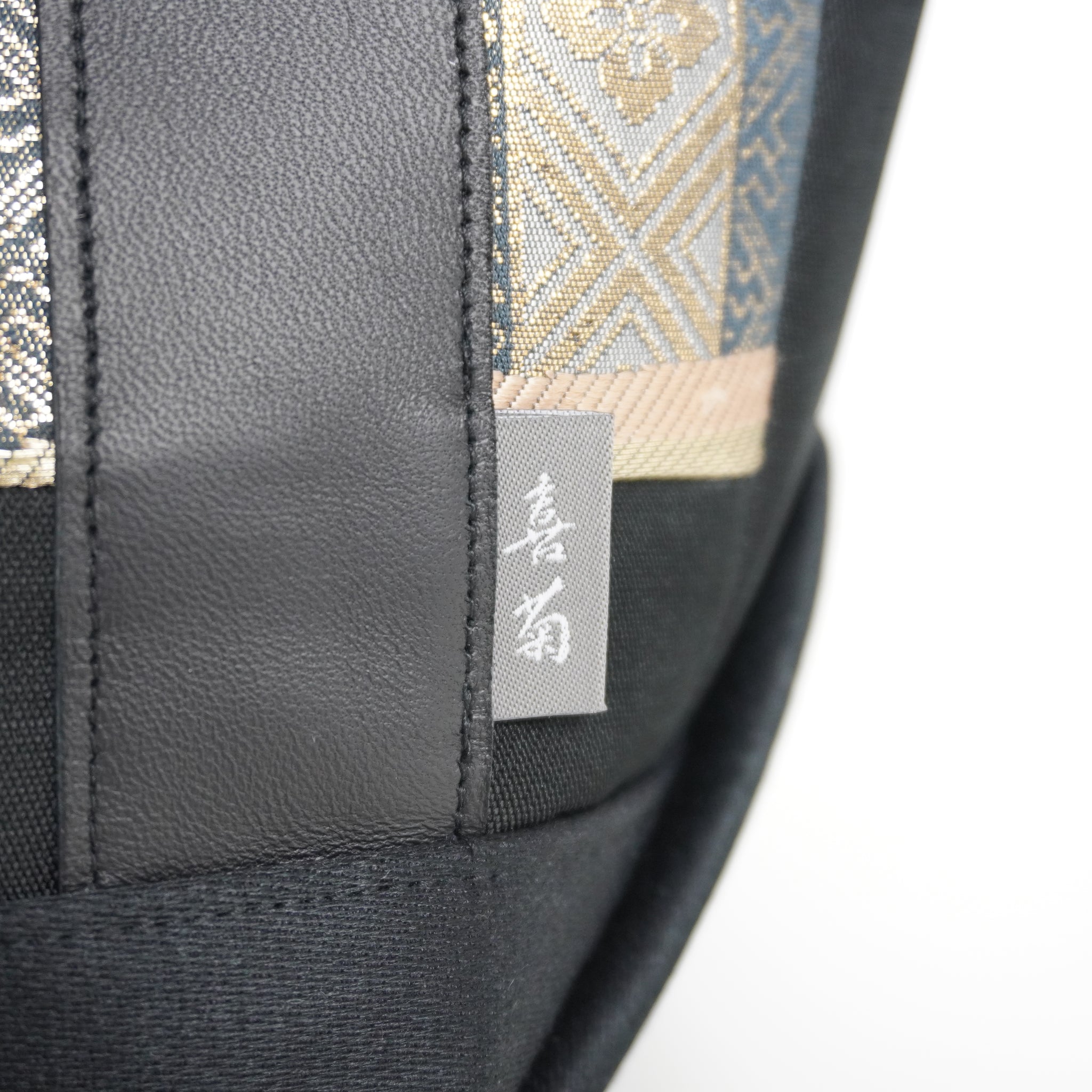 着物帯を使用したミニトートバッグ　K217