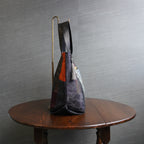 パッチワーク仕様のトートバッグ K177