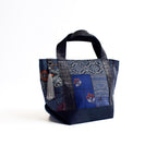 パッチワーク仕様のミニトートバッグ　K233