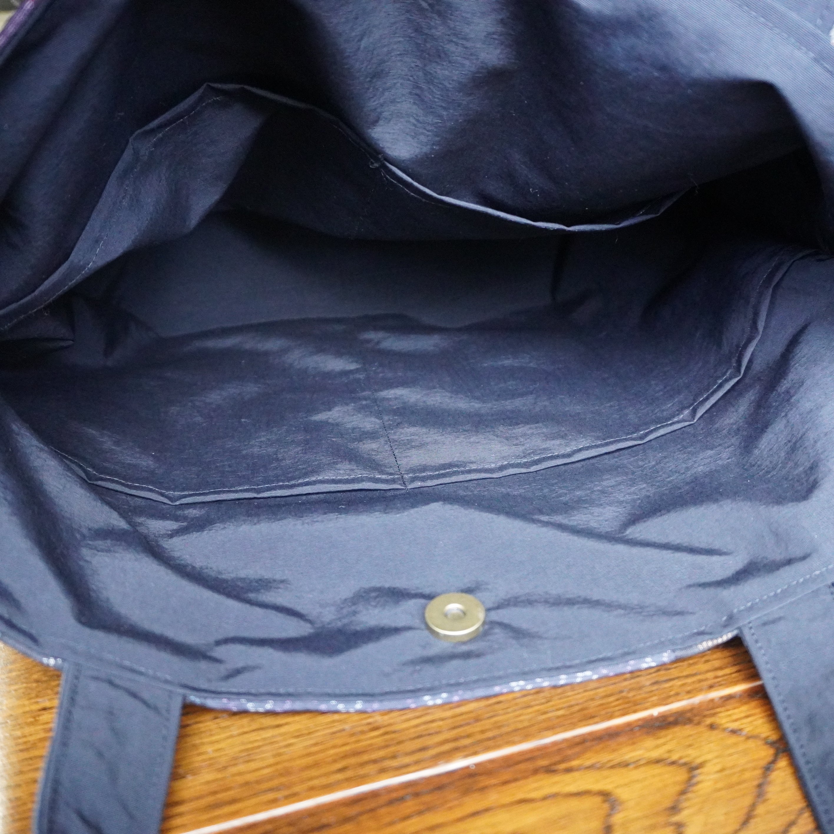 パッチワーク仕様のトートバッグ K177