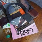 パッチワーク仕様のトートバッグ K177