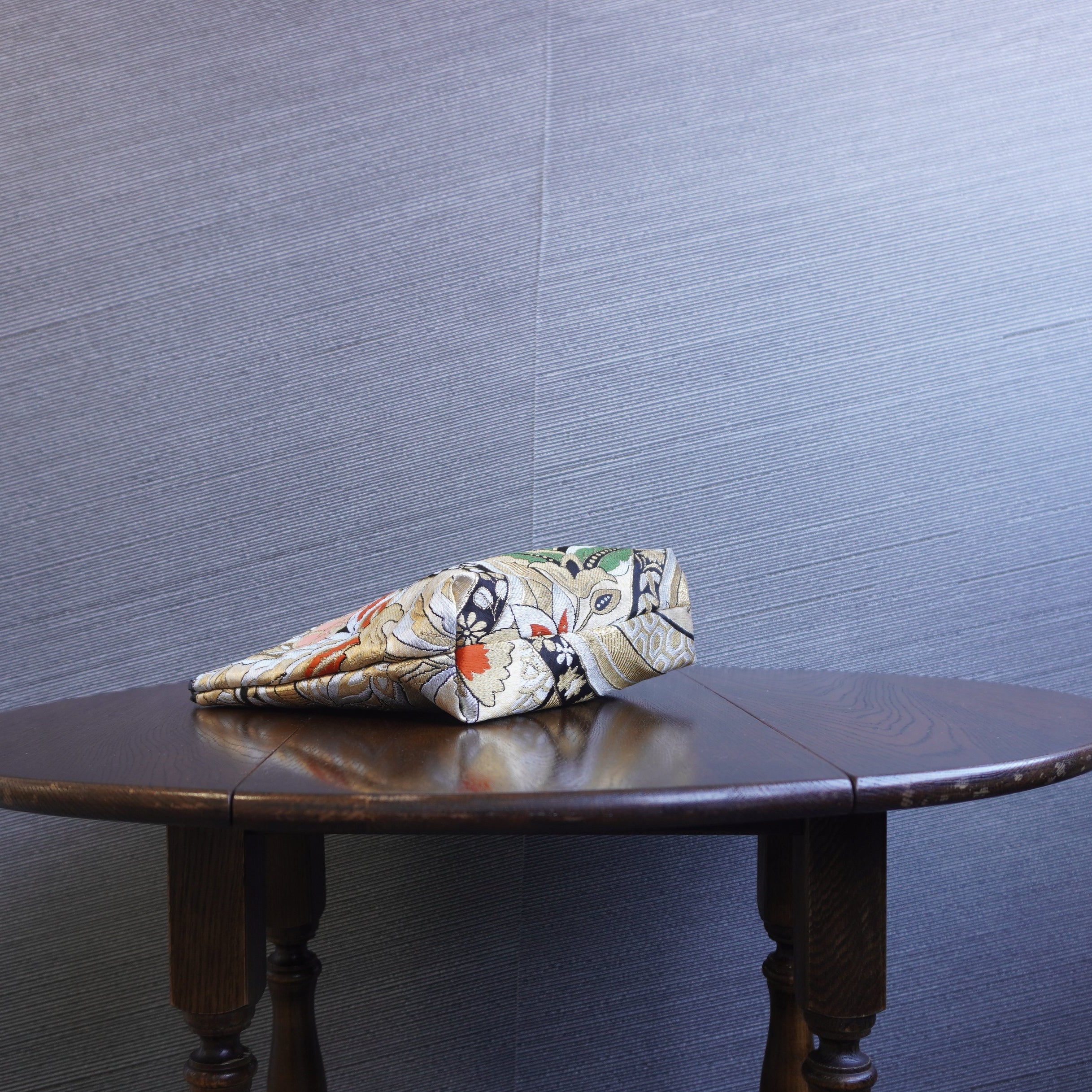 着物帯を使用したポーチ　K227