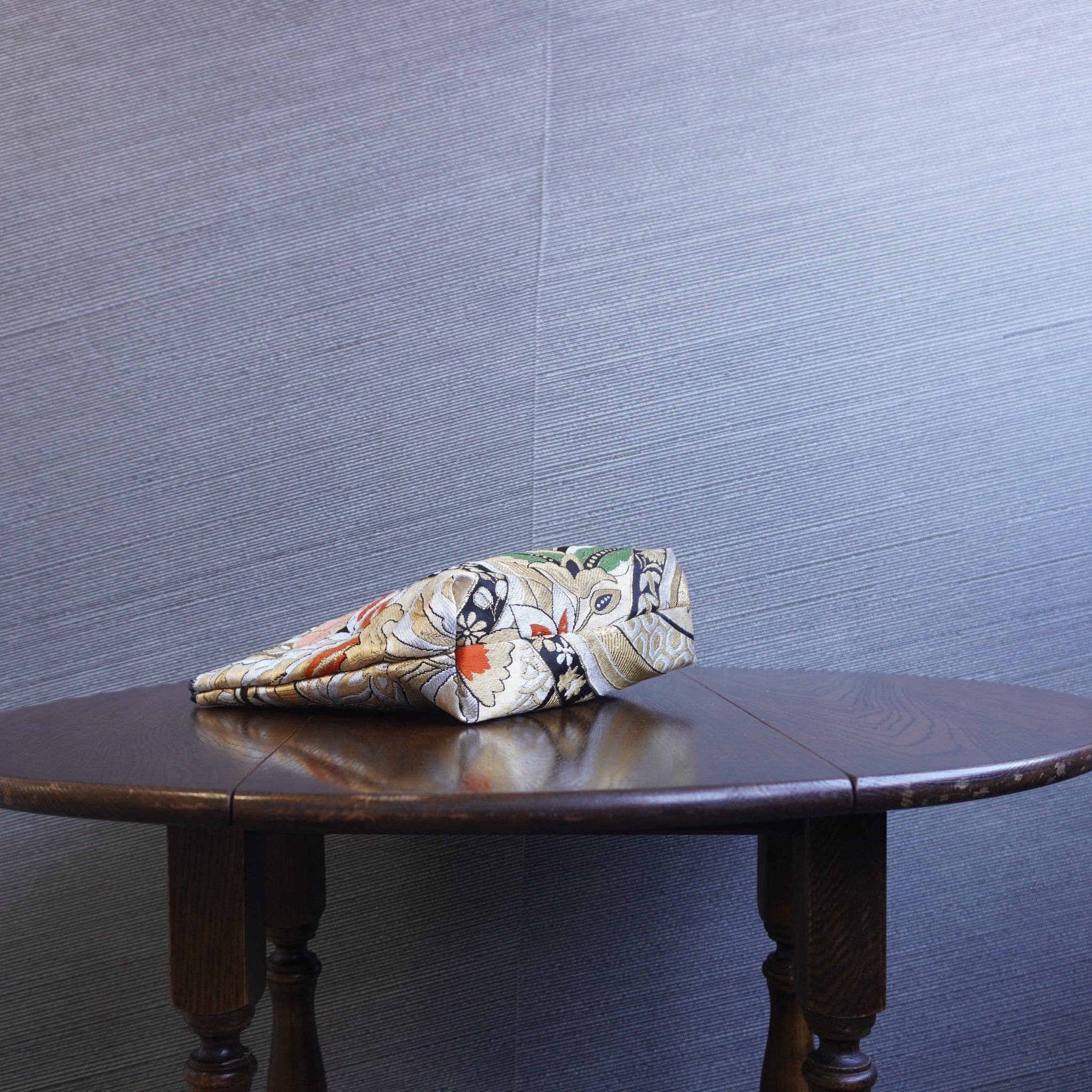 着物帯を使用したポーチ　K227