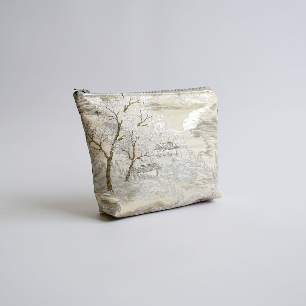 Pouch using kimono obi K228