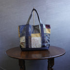 パッチワーク仕様のトートバッグ K179