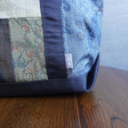 パッチワーク仕様のトートバッグ K179