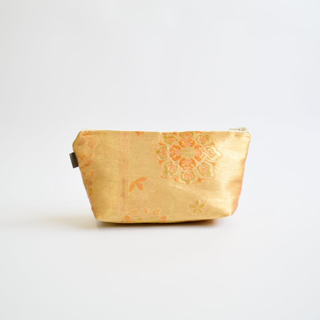 Pouch using kimono obi K228