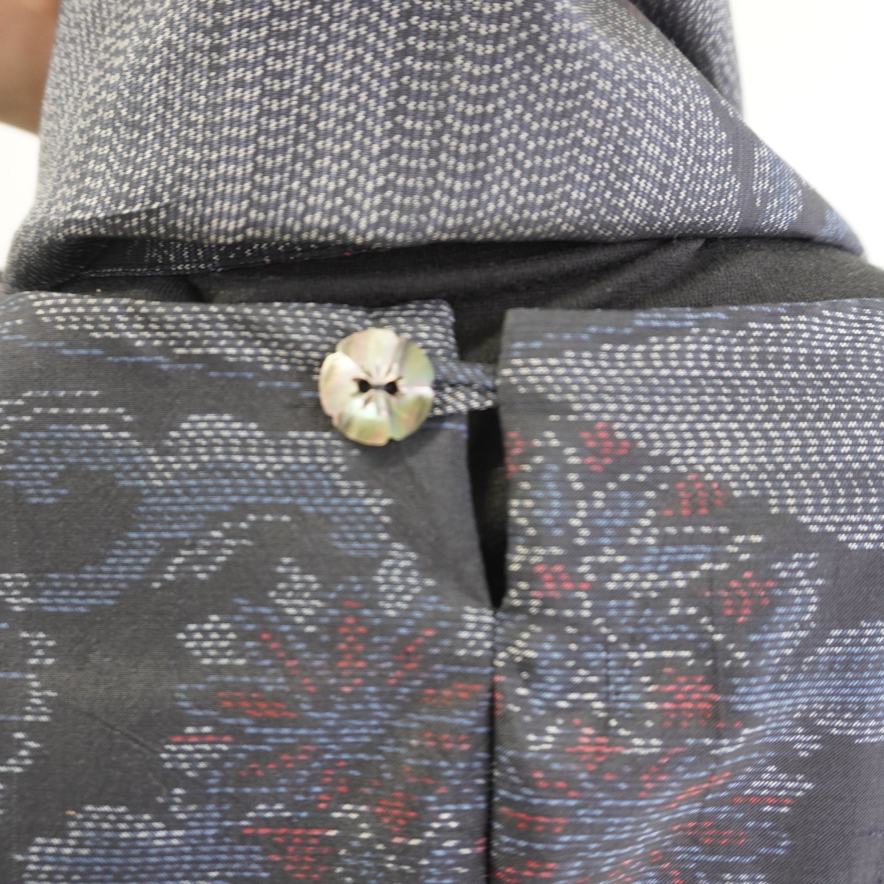 大島紬を使用したワンピース K220