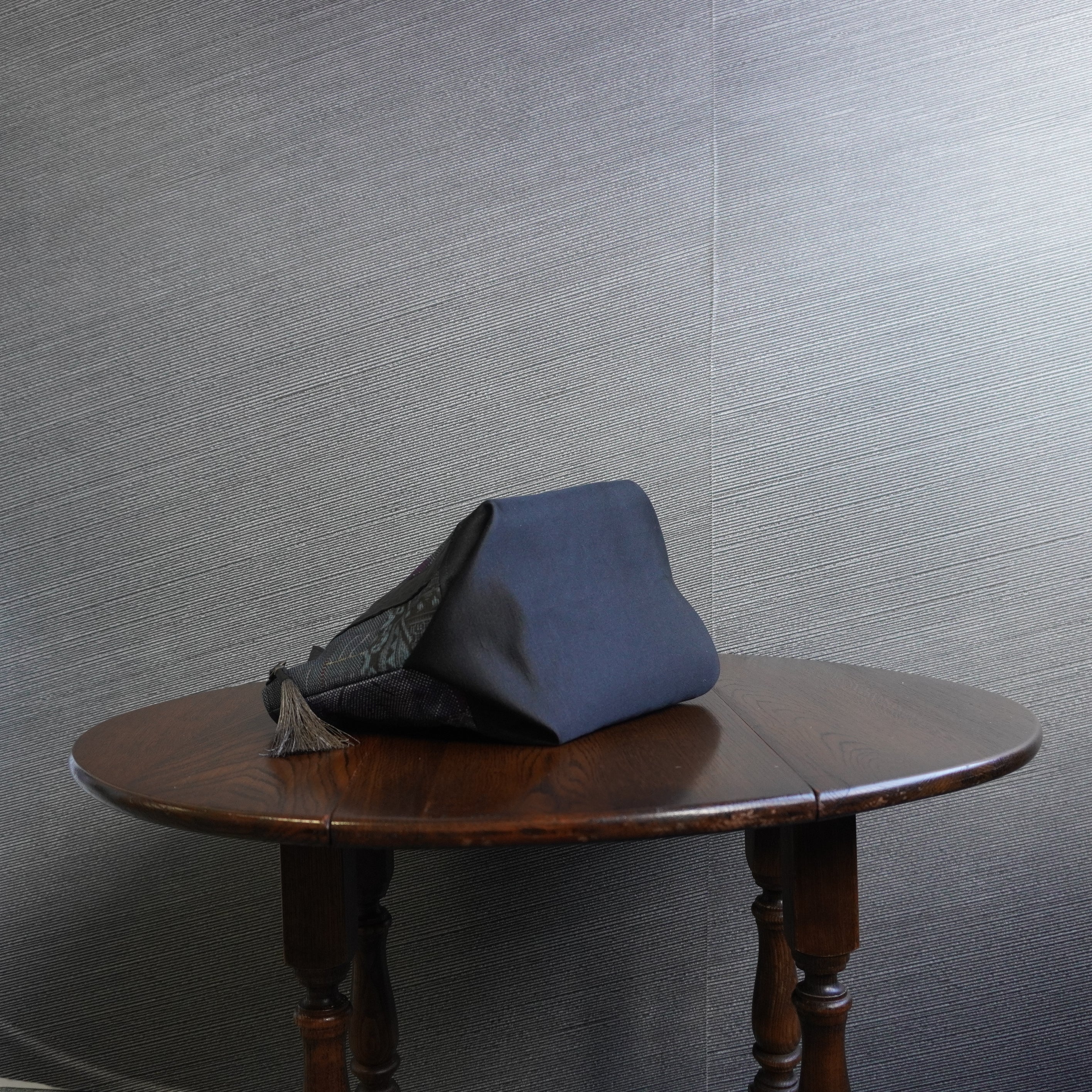 上質な着物リメイク　アップサイクルバッグ　レザーバッグ　K180