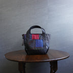 パッチワーク仕様のミニトートバッグ K181