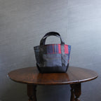 パッチワーク仕様のミニトートバッグ K181