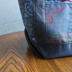 パッチワーク仕様のミニトートバッグ K181