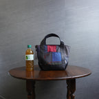 パッチワーク仕様のミニトートバッグ K181