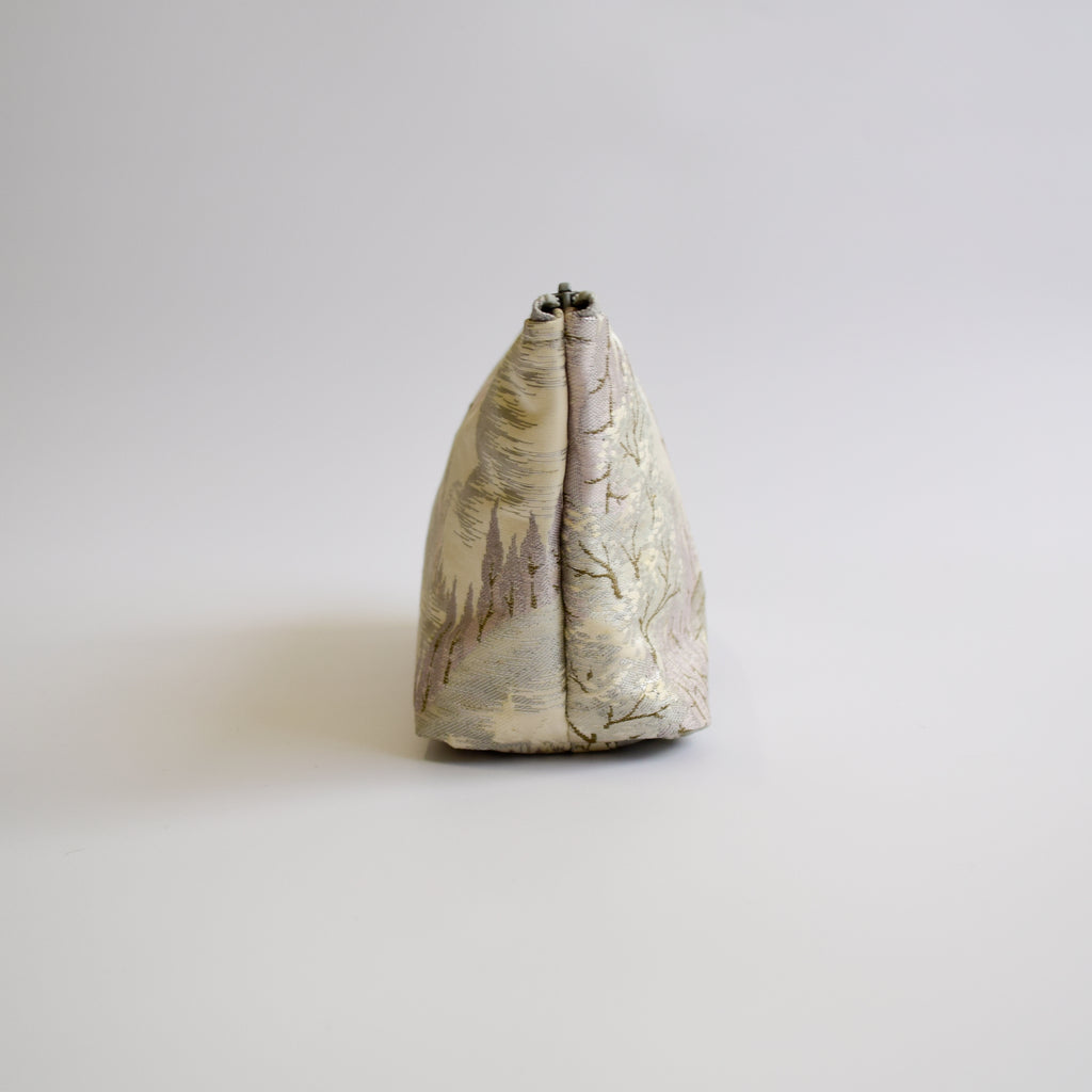 Pouch using kimono obi K228
