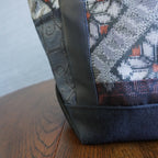 パッチワーク仕様のミニトートバッグ K154