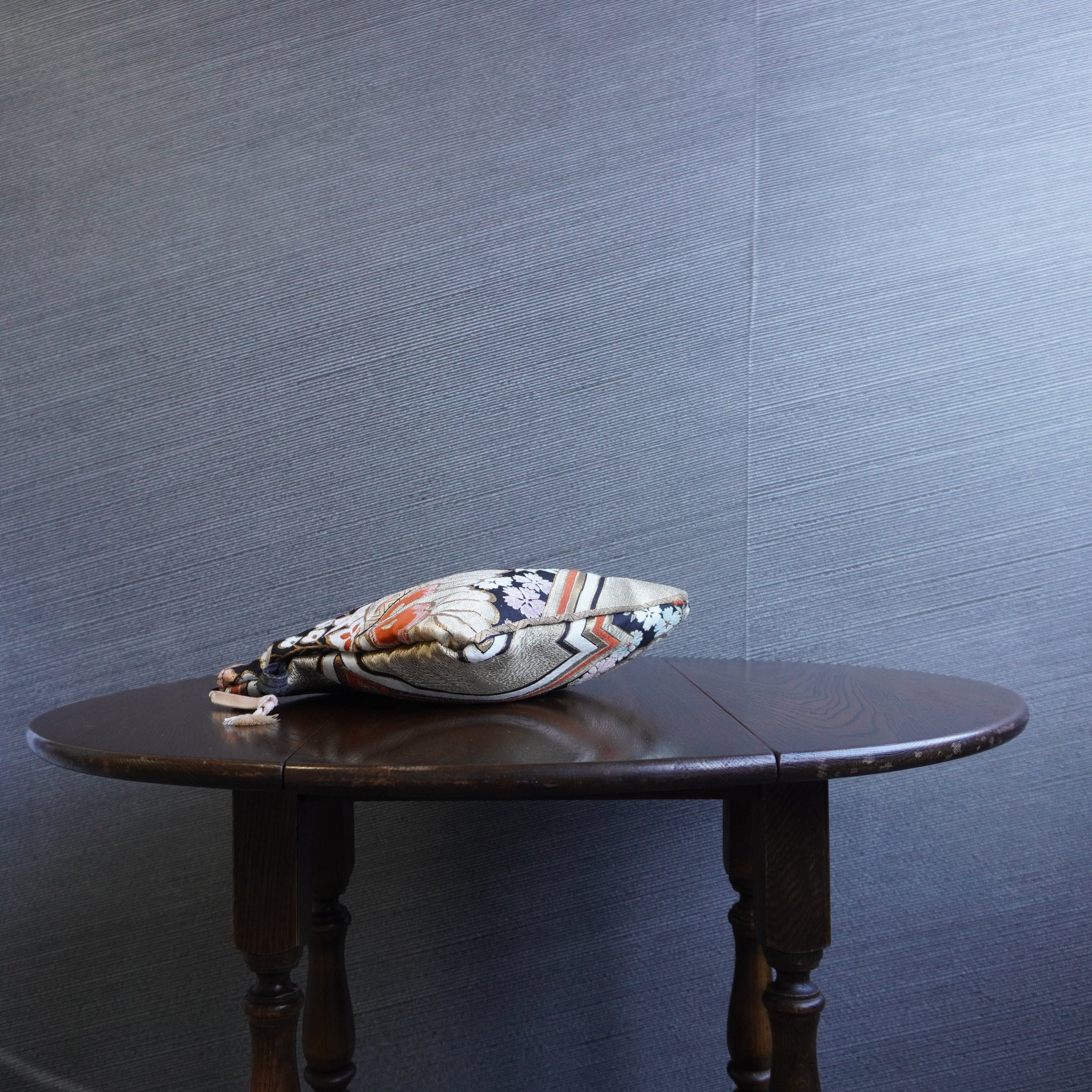 着物帯を使用したショルダーポーチ　K059