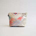 Pouch using kimono obi K228
