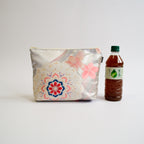 Pouch using kimono obi K228
