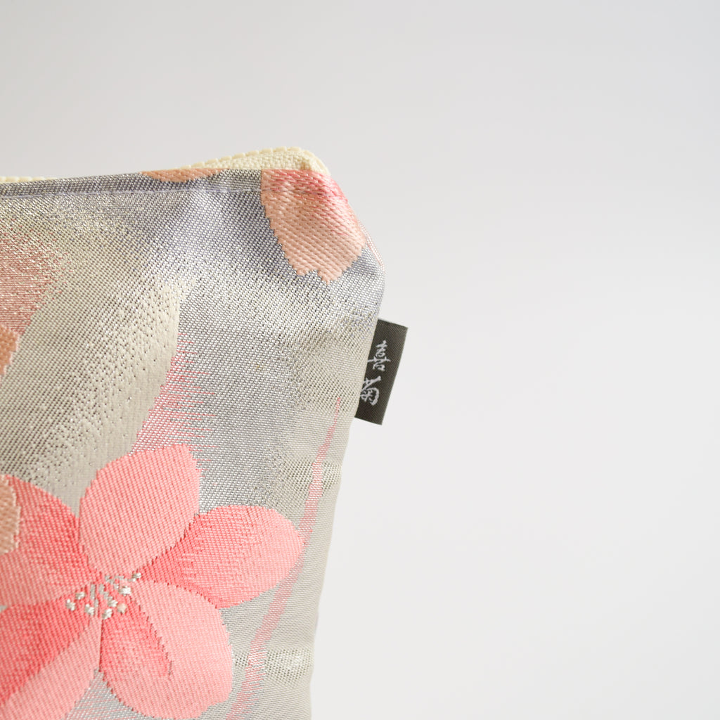 Pouch using kimono obi K228