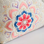 Pouch using kimono obi K228