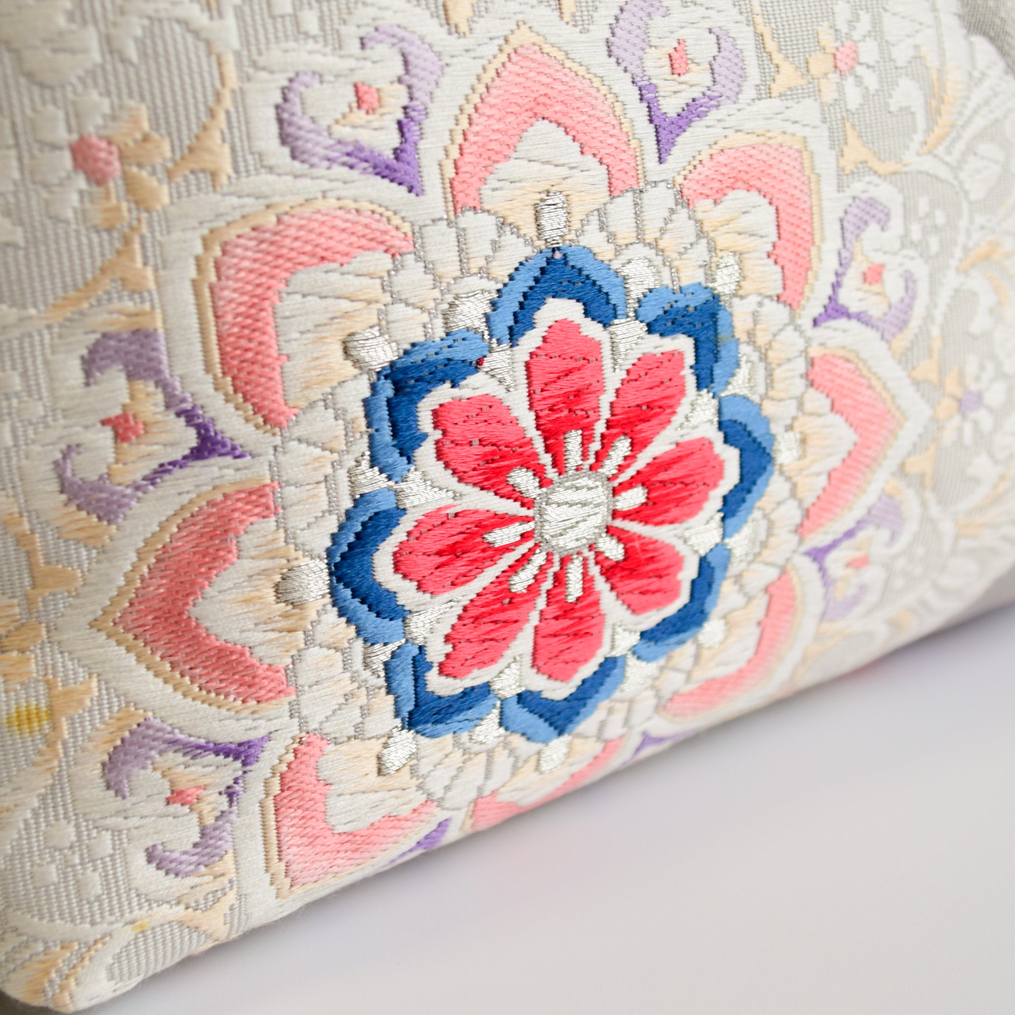 Pouch using kimono obi K228