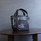 パッチワーク仕様のミニトートバッグ K186