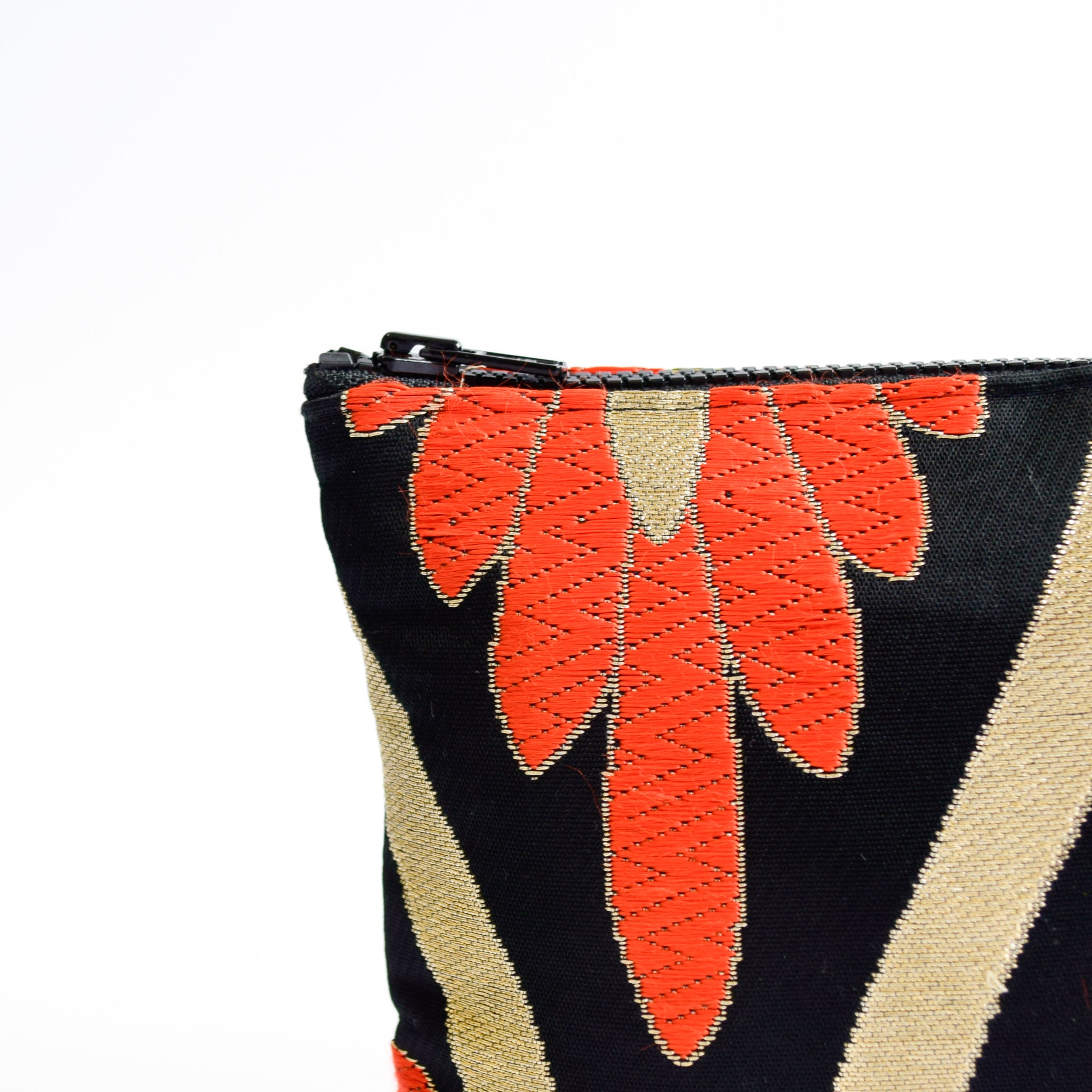 Pouch using kimono obi K228