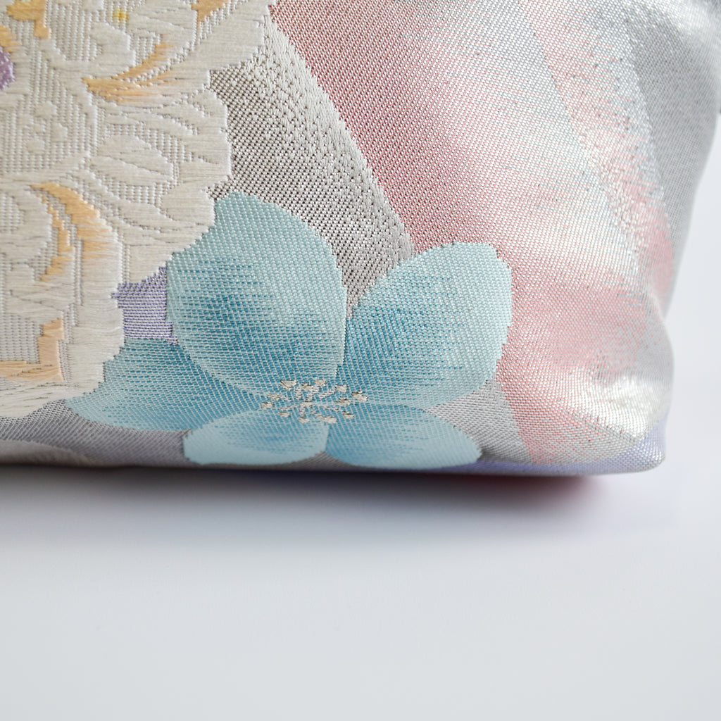 Pouch using kimono obi K228