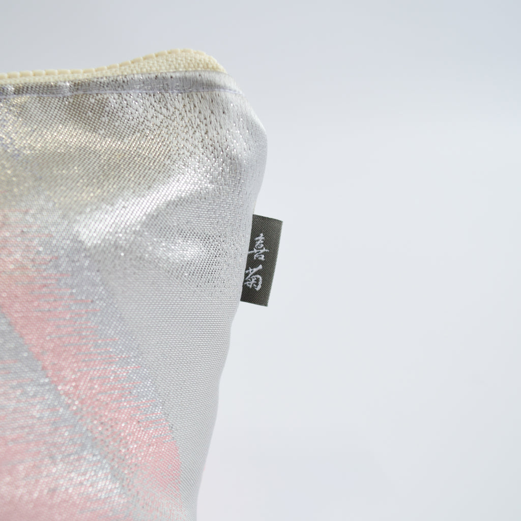 Pouch using kimono obi K228