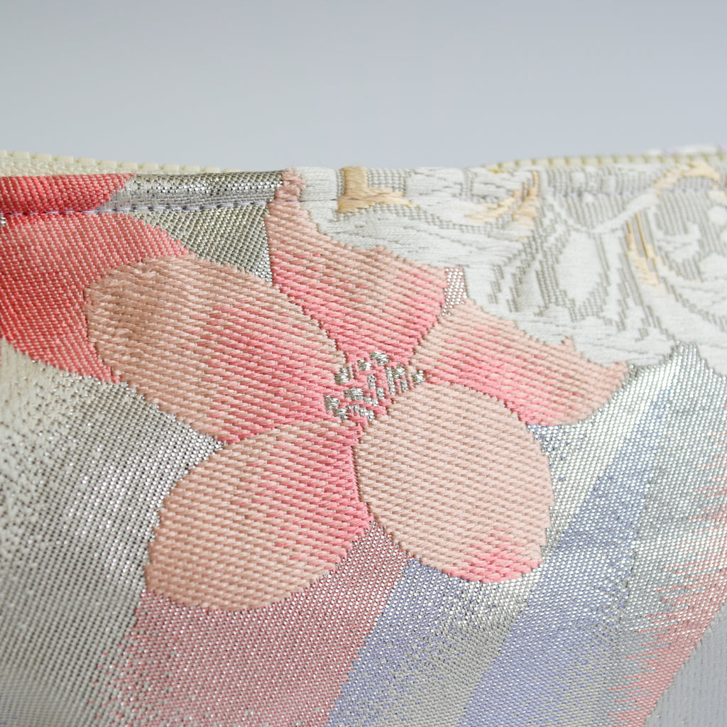 Pouch using kimono obi K228