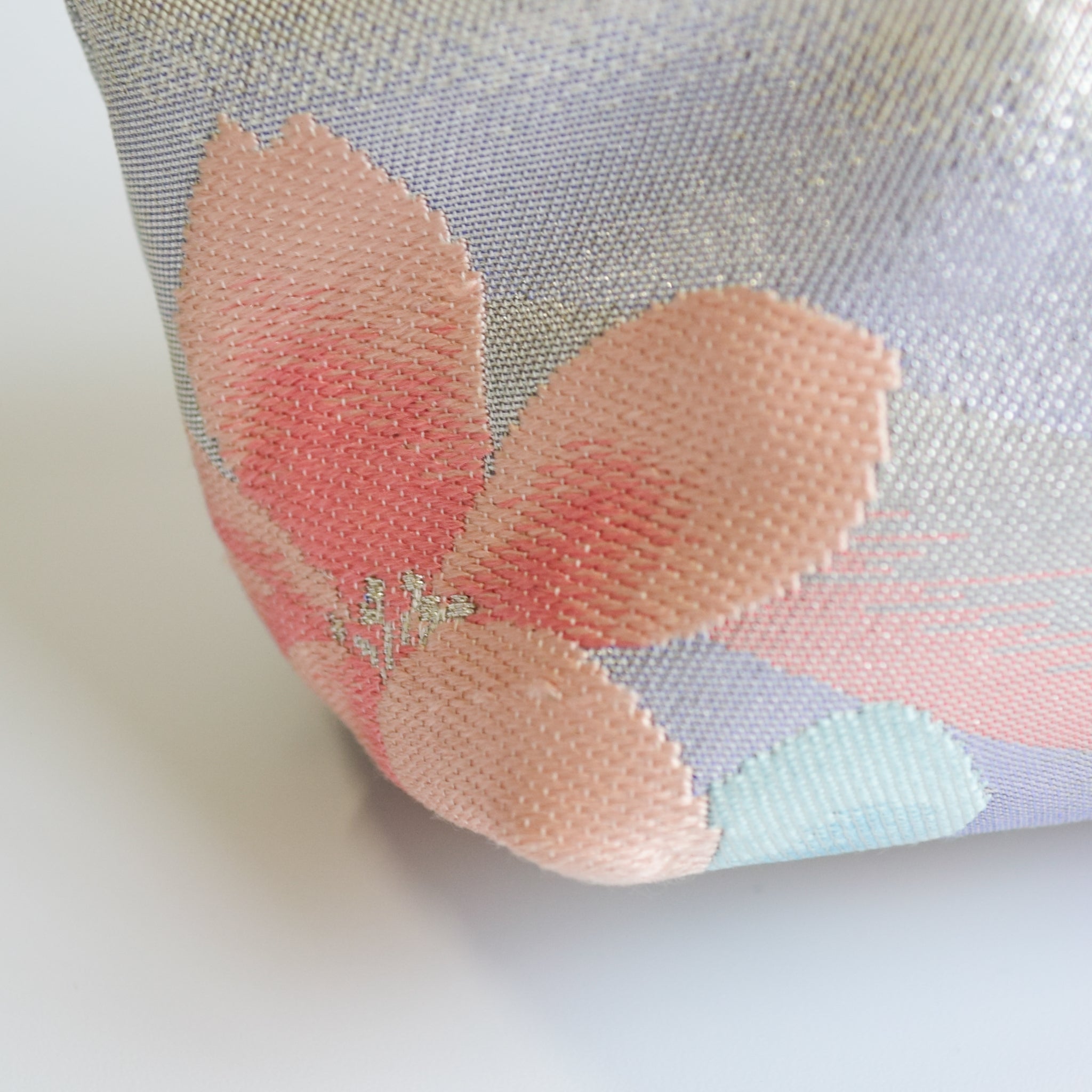 Pouch using kimono obi K228