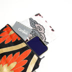 Pouch using kimono obi K228
