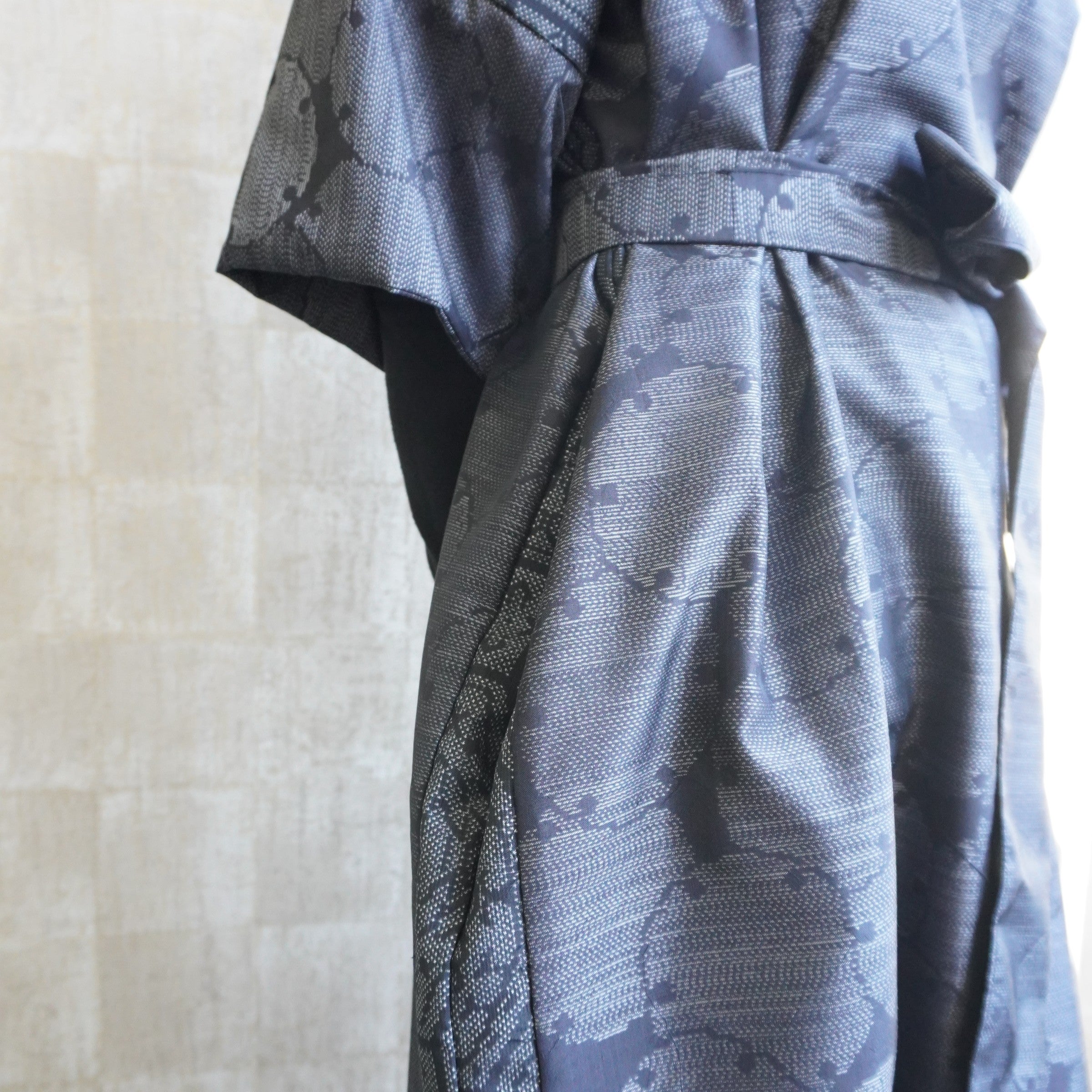 Dress made with Oshima tsumugi K189