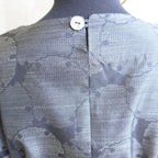 Dress made with Oshima tsumugi K189