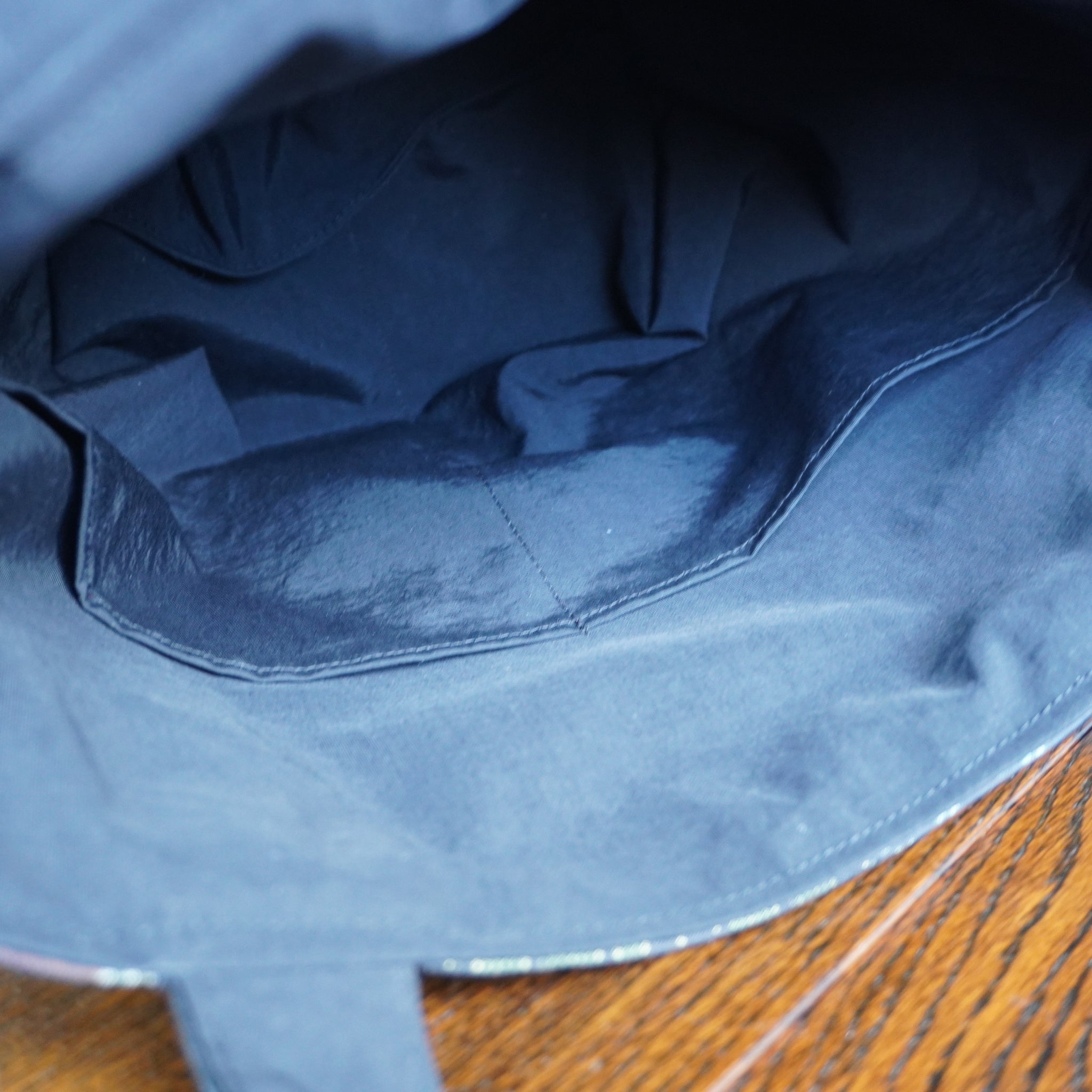 パッチワーク仕様のミニトートバッグ K193