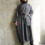 大島紬を使用したワンピース K173