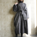 大島紬を使用したワンピース K173